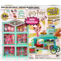MGA Entertainment Make It Mini Harry Potter Honeydukes Playset, Bricolage Miniverse Make It Mini Harry Potter Honeydukes Playset, 8 an(s), Harry Potter, Multicolore, Plastique
