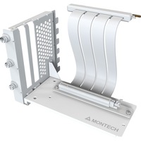 Montech Kit de montage GPU vertical, câble d'extension PCIe 4.0 Blanc