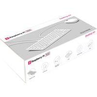 Raspberry Pi Foundation Kit Raspberry Pi 500, Mini PC Blanc/Rose