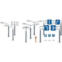 SIKU Panneaux Et Réverbères, Décor Gebouw, 3 an(s)