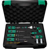 Wera Kit de montage pour systèmes de contrôle de pression des pneus, Tournevis Noir/Vert