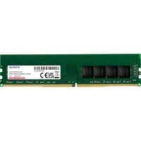 ADATA Premier module de mémoire 32 Go 1 x 32 Go DDR4, Mémoire vive Vert, 32 Go, 1 x 32 Go, DDR4, 3200 MHz, 288-pin DIMM