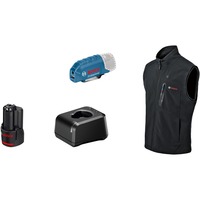Bosch Heat+Jacket GHV 12+18V Kit taille S, Vêtements de travail Noir