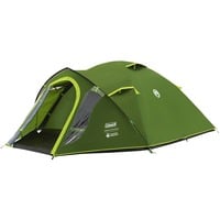 Coleman Tente dôme Darwin 3 Plus BlackOut Vert foncé/vert clair