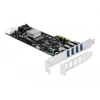 DeLOCK PCIe x4 vers 4x USB 3.2 Gen 1 ext. Quad Channel, Contrôleur USB 