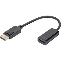 Digitus DB-340400-001-S, Adaptateur Noir