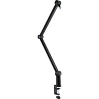 Kensington A1020 Bras flexible pour webcam, Support Noir, Pied de micro, Support pour bureau, Noir, Aluminium, Plastique, Acier, Acier, 3/8"