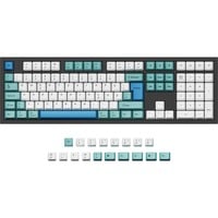 Keychron JM-144, Keycaps Blanc/Turquoise