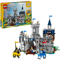 LEGO Creator 3-en-1 - Château médiéval avec chevaliers à cheval, Jouets de construction 31168