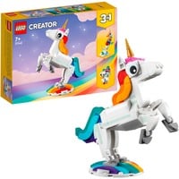 LEGO Creator 3-en-1 - Licorne magique, Jouets de construction 31140