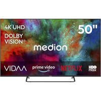 Medion LIFE MD 850602 50" 4K Ultra HD TV QLED Noir