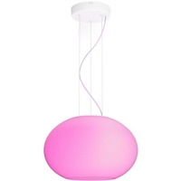 Philips Hue Suspension Flourish, Lumière LED Blanc, Philips Hue White and Color ambiance Suspension Flourish, Eclairage intelligent par suspension, Blanc, Bluetooth, LED, Ampoule(s) non remplaçable(s), Blanc