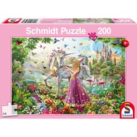 Schmidt Spiele Belle Fée Dans La Forêt Magique, Puzzle 200 pièce(s), 8 an(s)