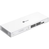 TP-Link Festa FS318GP L2/L2+ Gigabit Ethernet (10/100/1000) Connexion Ethernet, supportant l'alimentation via ce port (PoE), Switch L2/L2+, Gigabit Ethernet (10/100/1000), Connexion Ethernet, supportant l'alimentation via ce port (PoE), Grille de montage