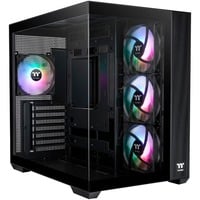 Thermaltake View 380 TG ARGB boîtier midi tower Noir | 2x USB-A | 1x USB-C | RGB | Window