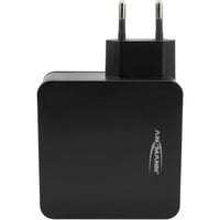 Ansmann 247PD Noir Intérieure chargeur Blanc, 1x USB-C, Intérieure, Secteur, 20 V, Noir
