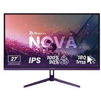 Arozzi Nova 27T2K180 27" Moniteur gaming Violâtre, 2x DisplayPort, 2x HDMI, 180 Hz