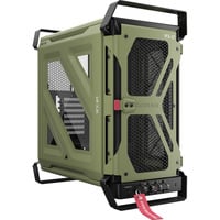 Corsair WARTHOG Airflow boîtier midi tower Vert olive | 2x USB-A | 1x USB-C | Verre trempé
