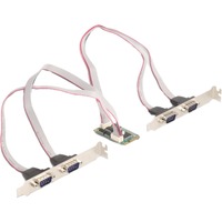 DeLOCK Mini PCIe I/O pleine taille 4 x Série RS-232, Extension de l’interface 