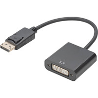Digitus Adaptateur / convertisseur DisplayPort vers DVI Noir