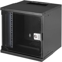 Digitus Boîtier mural SOHO PRO - 254 mm (10") - 325x315x300 mm, Armoire informatique Noir