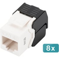 Digitus Module Keystone CAT 6, non blindé - 8 pcs, Module de Keystone 