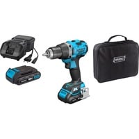 Hazet Perceuse sans fil ensemble 18 volts, Perceuse/visseuse Bleu/Noir