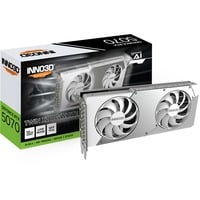 INNO3D I3D 12GB D7 RTX 5070 TWIN X2 OC white, Carte graphique Blanc