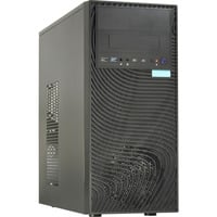 Inter-Tech  boîtier midi tower Noir | 1x USB-A | 3x USB-C
