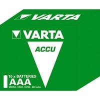 Varta LongLife Batterie rechargeable AAA Hybrides nickel-métal (NiMH), Boîte d'accumulateur Batterie rechargeable, AAA, Hybrides nickel-métal (NiMH), 1,2 V, 1 pièce(s), 800 mAh