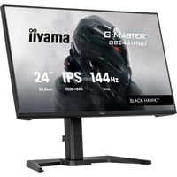 iiyama G-MASTER GB2441HSU-B1 écran plat de PC 60,5 cm (23.8") 1920 x 1080 pixels Full HD LED Noir Moniteur gaming Noir, 1x DisplayPort, 1x HDMI, 2x USB-A, 144 Hz, 60,5 cm (23.8"), 1920 x 1080 pixels, Full HD, LED, Noir