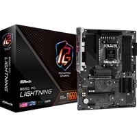 ASRock B650 PG Lightning carte mère socket AM5 Noir/gris, RAID, 2.5 Gb-LAN, Sound, ATX