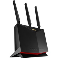 ASUS 4G-AC86U routeur sans fil Gigabit Ethernet Bi-bande (2,4 GHz / 5 GHz) Noir Noir/Rouge, Wi-Fi 5 (802.11ac), Bi-bande (2,4 GHz / 5 GHz), Ethernet/LAN, 3G, Noir, Routeur