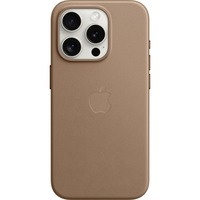 Apple Coque en tissage fin avec MagSafe pour iPhone 15 Pro, Housse/Étui smartphone Taupe
