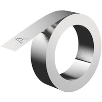 Dymo Rhino Étiquettes aluminium à embosser | 12 mm x 3,65 m | Auto-adhésives | Compatibles avec l'embosseuse Rhino M1011 | Résistantes aux intempéries | Idéales pour le bricolage et la construction, Ruban 65 m | Auto-adhésives | Compatibles avec l'embosseuse Rhino M1011 | Résistantes aux intempéries | Idéales pour le bricolage et la construction, Aluminium, 10 pièce(s), 60 mm, 143 mm, 55 mm, 292 g