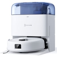 ECOVACS Deebot MINI Blue Bleu, Blanc, Robot aspirateur Blanc/Bleu, Sans sac, Bleu, Blanc, Rond, Sac à poussière, Chargement, Purification, 55 dB