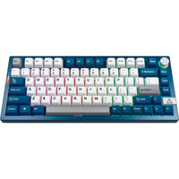 Montech MK PRO 75 RGB clavier gaming mécanique Bleu, Layout DE (QWERTZ), Gateron G Pro 3.0 Yellow, 75%
