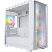 Montech boîtier midi tower Blanc | 2x USB-A | 1x USB-C | RGB | Verre Trempé