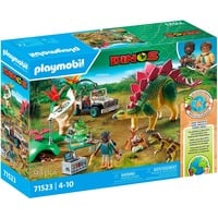 PLAYMOBIL Dinos - Station de recherche avec des dinosaures, Jouets de construction 71523