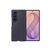 Samsung Coque Magnétique en Silicone, Housse smartphone Violet foncé