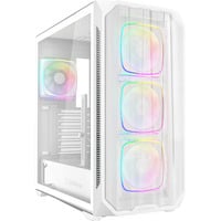 Sharkoon AK5M RGB Reconditionné boîtier midi tower Blanc | 2x USB-A | 1x USB-C | RGB | Verre Trempé