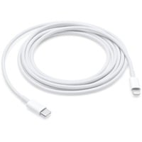 Apple Câble adaptateur USB, connecteur USB-C > connecteur Lightning Blanc