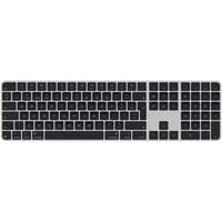 Apple Magic Keyboard avec Touch ID et pavé numérique Argent/Noir, Layout  Royaume-Uni