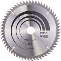 Bosch Lames de scies circulaires Optiline Wood, Lame de scie Bois, 23,5 cm, Bosch, 220 g, 1 pièce(s)