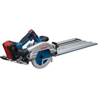 Bosch Scie circulaire sans fil GKS 18V-57-2 GX Professional solo + FSN 440 X Bleu/Noir