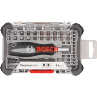 Bosch Set d'embouts de tournevis PB SDB, avec embouts de précision et standard, Set d'embouts de vissage Gris/Noir