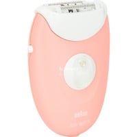 Braun Silk-épil 3 SES 3-176 20 pince(s) Rose, Blanc, Appareil à épiler Rose/Blanc, Rose, Blanc, 20 pince(s), Rasage, Secteur, 100 - 240 V, 50 - 60 Hz