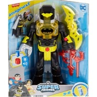 Fisher-Price Imaginext – Coffret Robot DC Super Friends Batman dans son Exosquelette, Figurine 3 an(s), Multicolore, Plastique