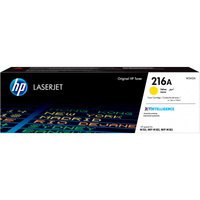 HP Toner jaune LaserJet 216A authentique 850 pages, 0 pages, Jaune, 1 pièce(s)