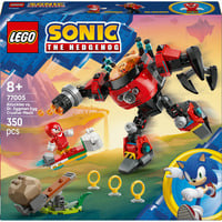 LEGO Knuckles contre l’Egg Crusher de Dr. Eggman, Jouets de construction 